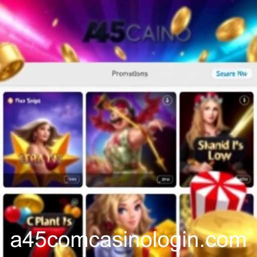 Exploring the 'Promotions' Category: A Guide to Boosting Your Gaming Experience at A45 Com Casino